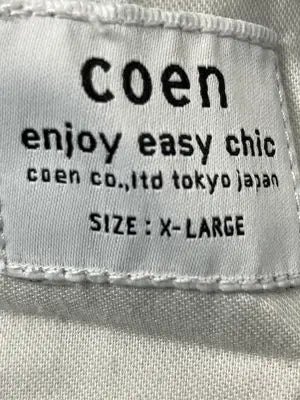 coen/コーエン/デニムパンツ/パンツ/ブラック/X-LARGE