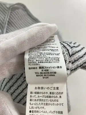 Tシャツ/カットソー/トップス/グレー/M