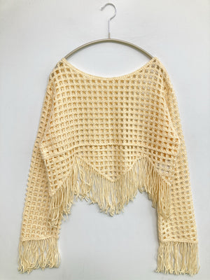 vanieu/Tシャツ/カットソー/トップス/アイボリー/F