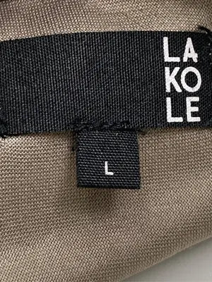 LAKOLE/ラコレ/Tシャツ/カットソー/トップス/グレー/L