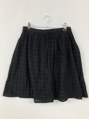 UNIQLO/ユニクロ/ショート/ミニスカート/スカート/ブラック/ウエスト61cm　ヒップ88cm
