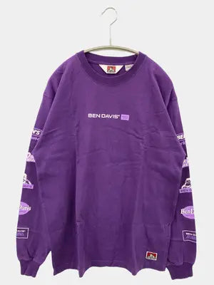 BEN DAVIS/ベンデイビス/Tシャツ/カットソー/トップス/パープル/L