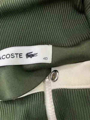 LACOSTE/ラコステ/ノーカラーコート/ジャケット/アウター/グリーン/40