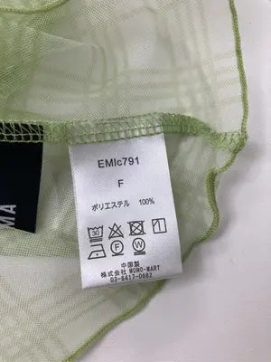 EMMA/エマ/Tシャツ/カットソー/トップス/ライトグリーン/F