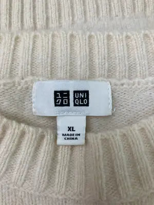 UNIQLO/ユニクロ/ニット/セーター/トップス/ベージュ/XL