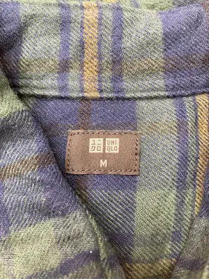 UNIQLO/ユニクロ/シャツ/ブラウス/トップス/グリーン/M