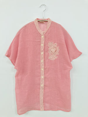 JALDIN/シャツ/ブラウス/トップス/ピンク/9