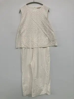 ZARA/ザラ/パンツドレス/ワンピース/ドレス/ホワイト/EUR L