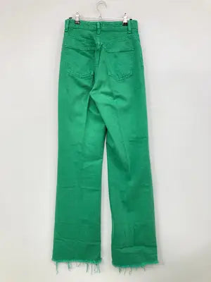 ZARA/ザラ/デニムパンツ/パンツ/グリーン/EUR 34/USA 2/MEX 24