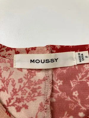 MOUSSY/マウジー/Tシャツ/カットソー/トップス/レッド/F