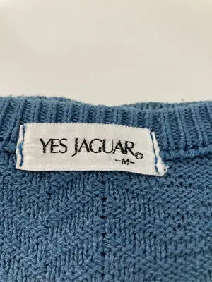YES JAGUAR/ベスト/トップス/ブルー/M