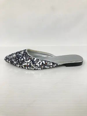 サンダル/シューズ/シルバー/23cm