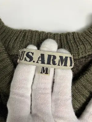 U.S.ARMY/ニット/セーター/トップス/カーキ/M