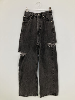 デニムパンツ/パンツ/グレー/S