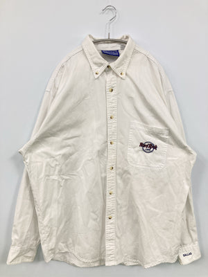 Hard Rock/ハードロック/シャツ/ブラウス/トップス/ホワイト/L