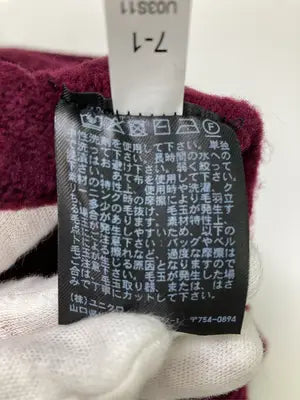 UNIQLO/ユニクロ/ニット/セーター/トップス/レッド/S