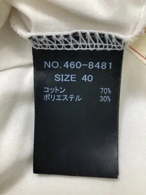 NAVI/Tシャツ/カットソー/トップス/ホワイト/40