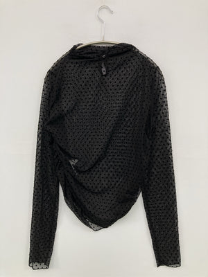 ZARA/ザラ/シャツ/ブラウス/トップス/ブラック/L