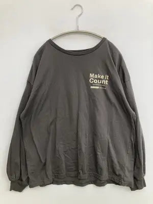 gleam/グリーム/Tシャツ/カットソー/トップス/グレー/M
