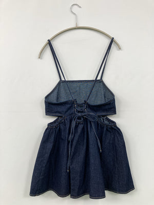 キャミソール/トップス/ネイビー/M