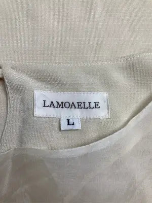 LAMOAELLE/Tシャツ/カットソー/トップス/ベージュ/L