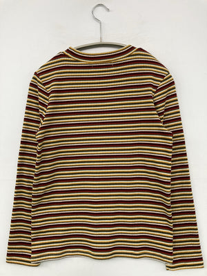 grove/グローブ/ニット/セーター/トップス/イエロー/M