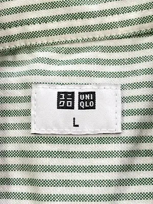 UNIQLO/ユニクロ/シャツ/ブラウス/トップス/グリーン/L
