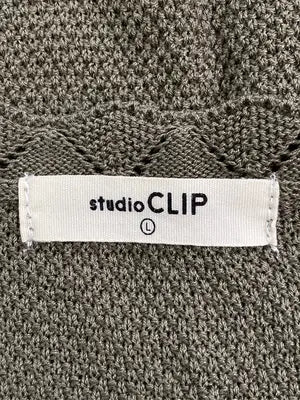 studio CLIP/スタジオクリップ/ノースリーブ/トップス/カーキ/L