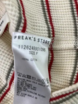 FREAK'S STORE/フリークスストア/タンクトップ/トップス/アイボリー/F