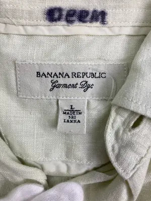 BANANA REPUBLIC/バナナリパブリック/シャツ/ブラウス/トップス/ベージュ/L