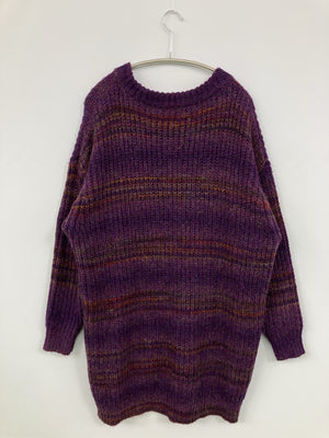RODEO CROWNS/ロデオクラウンズ/ニット/セーター/トップス/パープル/FREE