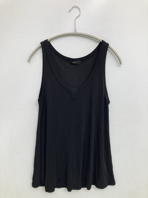 COMME CA ISM/コムサイズム/タンクトップ/トップス/ブラック/L