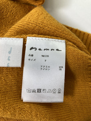 nemne/ネンネ/ニット/セーター/トップス/オレンジ/F