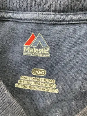 Majestic/マジェスティック/Tシャツ/カットソー/トップス/ネイビー/L