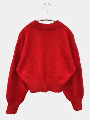 MOUSSY/マウジー/ニット/セーター/トップス/レッド/F