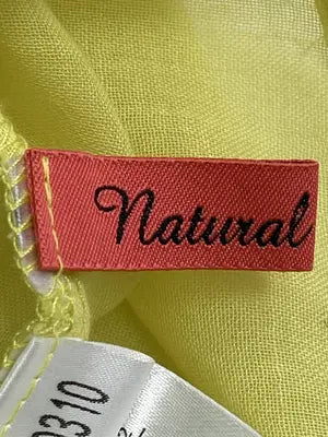 natural couture/ナチュラルクチュール/シャツ/ブラウス/トップス/イエロー/M