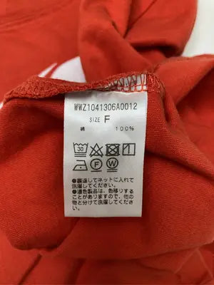 SLOPPY/スロッピー/Tシャツ/カットソー/トップス/レッド/F