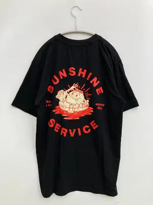SUNSHINE SERVICE/Tシャツ/カットソー/トップス/ブラック/M