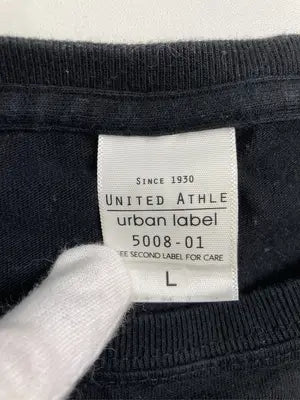 United Athle/ユナイテッドアスレ/Tシャツ/カットソー/トップス/ブラック/L