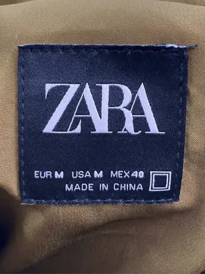 ZARA/ザラ/ダウンジャケット/コート/ジャケット/アウター/カーキ/M