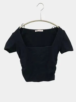 ZARA/ザラ/Tシャツ/カットソー/トップス/ブラック/S