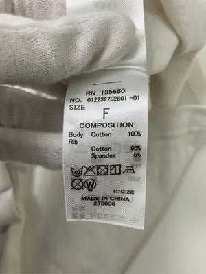 MURUA/ムルーア/Tシャツ/カットソー/トップス/ホワイト/F