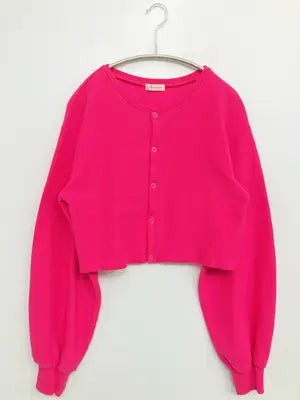 apres jour mignon/アプレジュールミニョン/カーディガン/ボレロ/トップス/ピンク/F