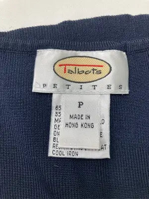 Talbots petites/タンクトップ/トップス/ネイビー/P