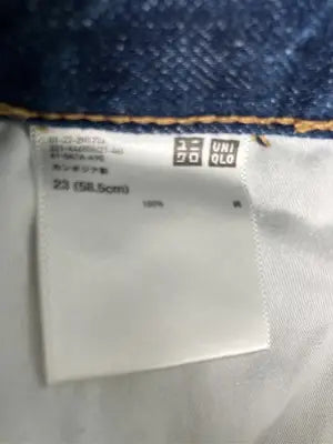 UNIQLO/ユニクロ/デニムパンツ/パンツ/ネイビー/23 (58.5cm)