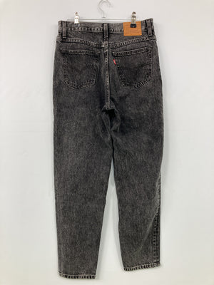 MOM JEAN/デニムパンツ/パンツ/ブラック/27