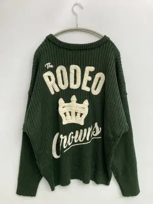 RODEO CROWNS/ロデオクラウンズ/ニット/セーター/トップス/グリーン/FREE