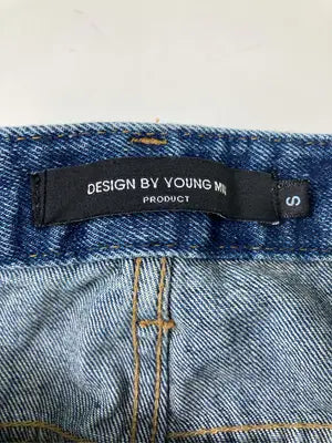 DESIGN BY YOUNG MIN PRODUCT/デニムパンツ/パンツ/ブルー/S