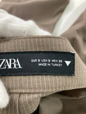 ZARA/ザラ/スラックス/パンツ/ベージュ/S