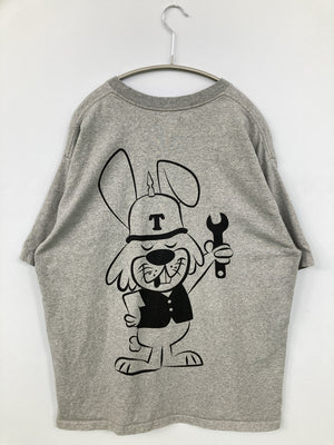 THUMPERS BROOKLYN NYC USA/Tシャツ/カットソー/トップス/グレー/L